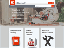 Tablet Screenshot of einhell.cl